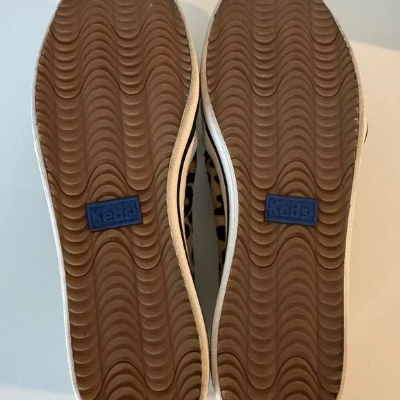 Keds for Kate Spade Leopard Print Calf Hair Slip-On Sneakers - Picture 8 of 9